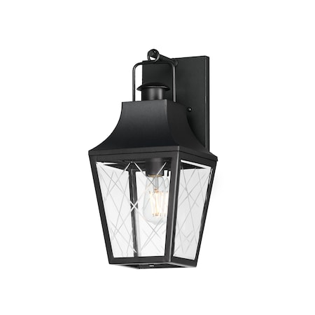 Maxim Lighting Storybook 1-Light Outdoor Wall Sconce, Black 30362CLBK